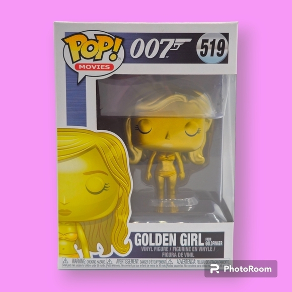 Funko POP! 007 James Bond #519 Golden Girl Vinyl Figure - Picture 1 of 6